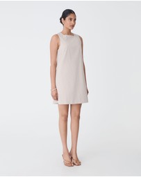 Forcast - Koora Checked Mini Shift Dress