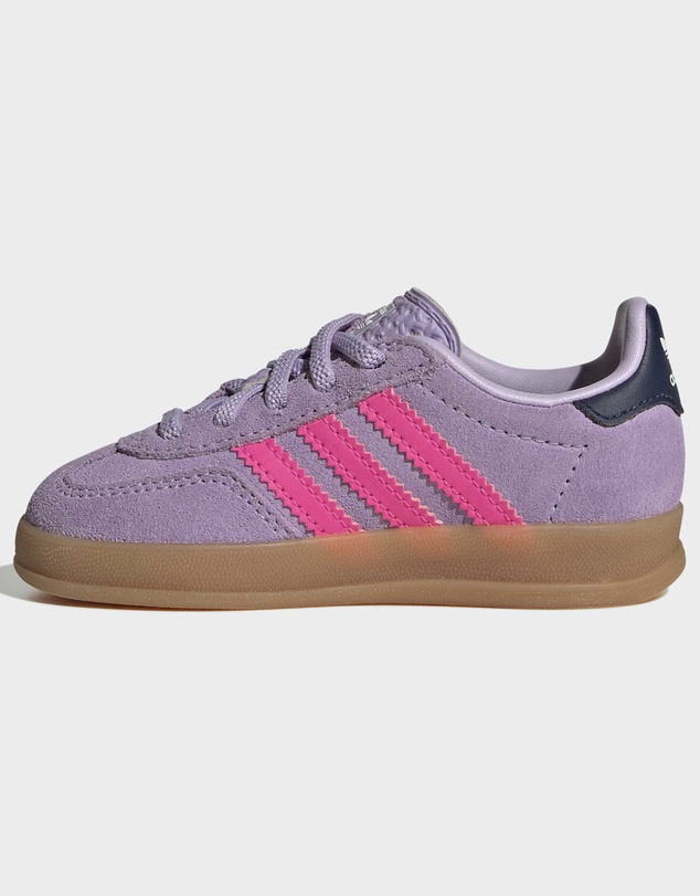 adidas Originals - GAZELLE INDOOR COMFORT CLOSURE ELASTIC LACE SHOES Infants