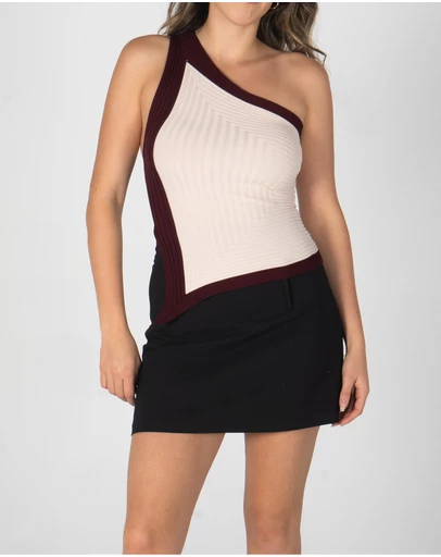 Lydan The Label - Luna One Shoulder Top