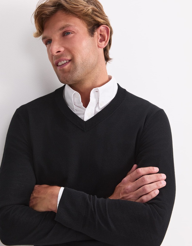 Sportscraft - Merino V Neck Knit