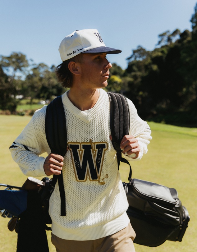Walker Golf Things - Craftwork Knit Sweater - ICONIC EXCLUSIVE