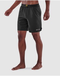 SKINS - SKINS Men's 3-Series Activewear X-Fit Shorts Black