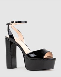 Edward Meller - REGANA125 Open Toe Platform Sandal