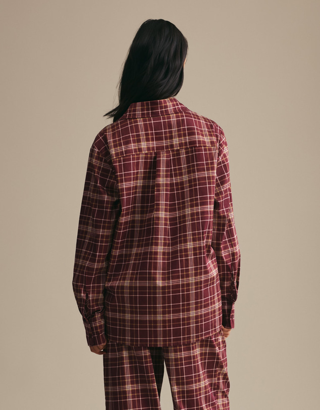 Resting - Soft Woven Cotton Lenny Long Sleeve Shirt
