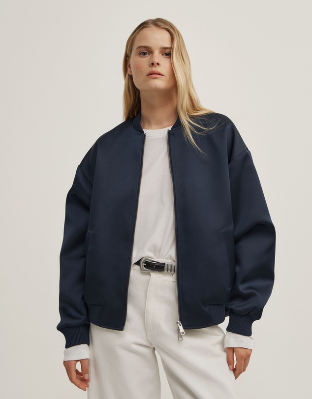 Witchery - Satin Bomber Jacket