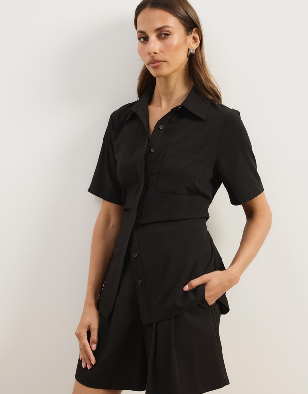 Atmos&Here - Aveline Tie Back Shirt