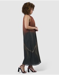 Pink Dusk by Curve Project - Aphrodisiac Maxi Dress