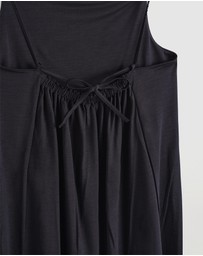 COS - Square-Neck Strappy Jersey Dress