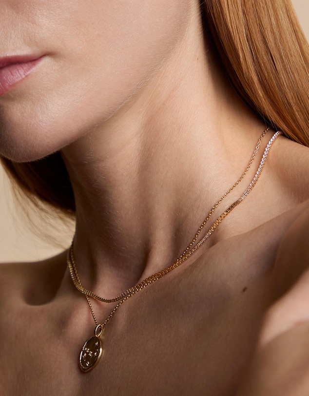 Astrid & Miyu - Tennis Chain Necklace