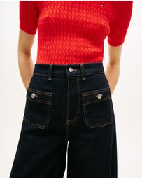 Tommy Hilfiger - 70's High-Waisted Rinse Jeans