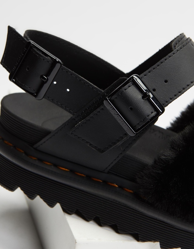 Dr Martens - Voss II Fluffy Sandals - Women's