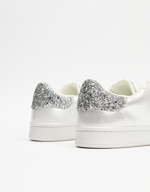Holster - Stardust Glitter Sneaker - Pearl - Women's