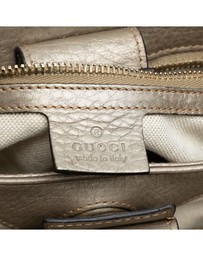 Pre-Loved by Azura Reborn - Pre-Loved Small Calfskin Bamboo Shopper Satchel