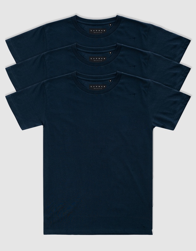 Xander - 3-Pack Blanc Tee