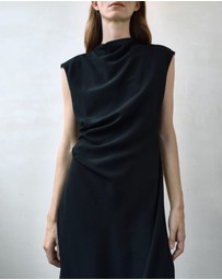 M.N.G - Ruched Midi Dress