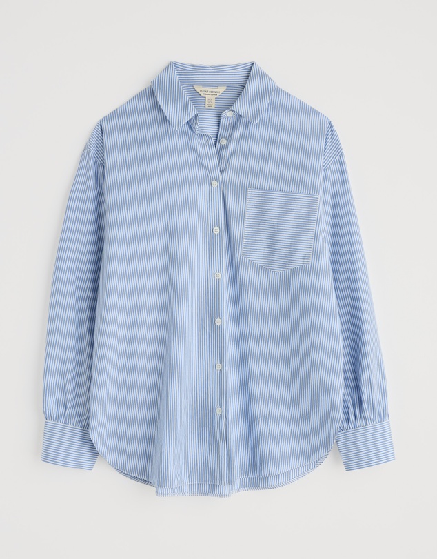 Seasalt - Seasalt Cornwall Blue Sea Path Shirt