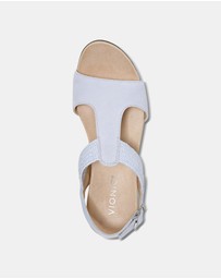 Vionic - Kaytie Wedge Sandal - Blue Haze