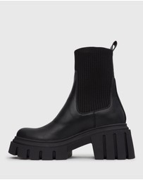 Betts - Chloe Chunky Platform Sock Boots