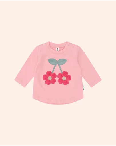 Huxbaby - Double Flower Top - Babies