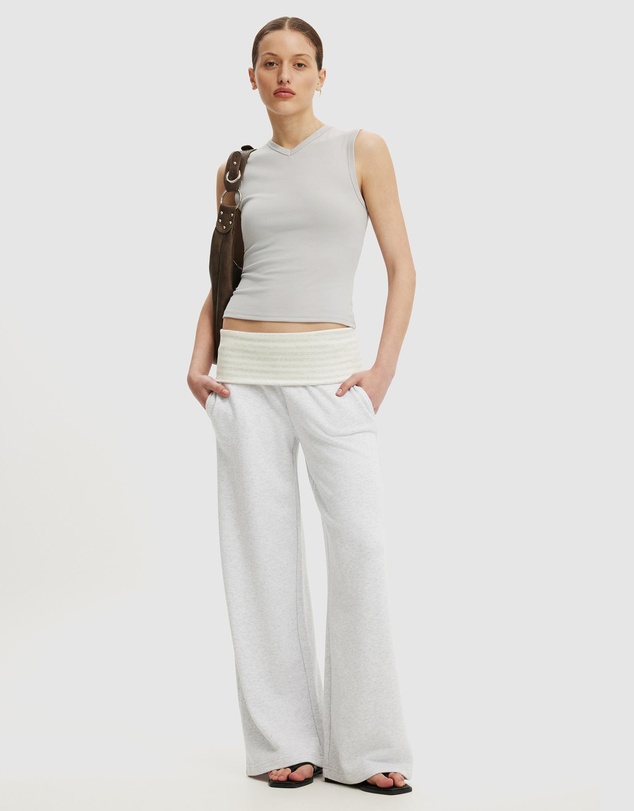 Cotton On - Fold Over Waistband Sweatpants