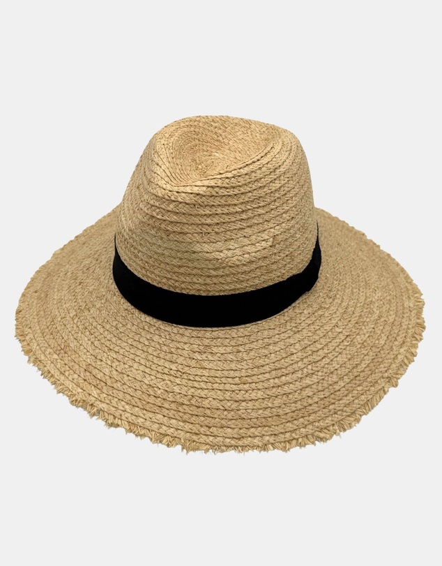 Jacaru - Jacaru 1814 Raffia Straw Wide Brim