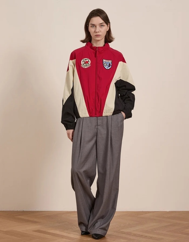 Found - Pine and Rose Track Jacket