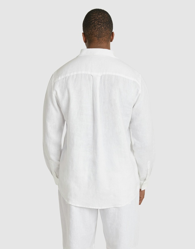 Johnny Bigg - Resort Relaxed Fit Linen Shirt
