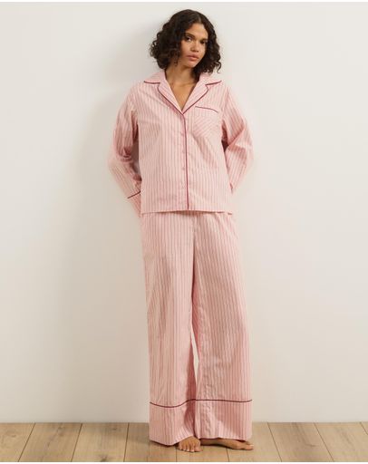 Pink & Red Stripe