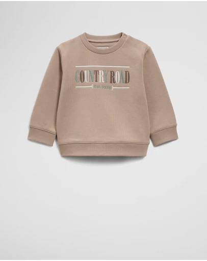Country Road - Australian Cotton Relaxed Heritage Sweat