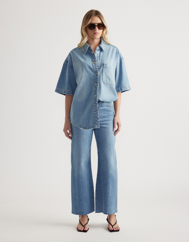 Decjuba - Rowan Oversized Denim Shirt