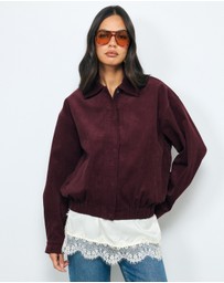 AERE - Nara Corduroy Bomber Jacket