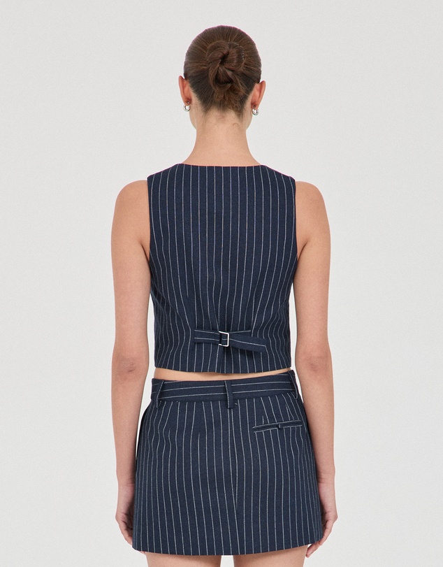 FRIEND of AUDREY - Jayden Stripe Waistcoat