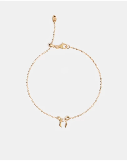 By Charlotte - Forever More Bow Bracelet
