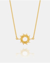 Rachel Jackson - Eternal Sun Necklace Gold