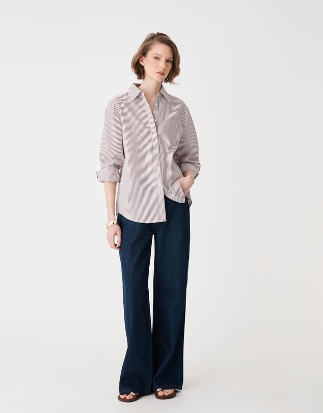 Forcast - Samara 2 Cotton Striped Shirt