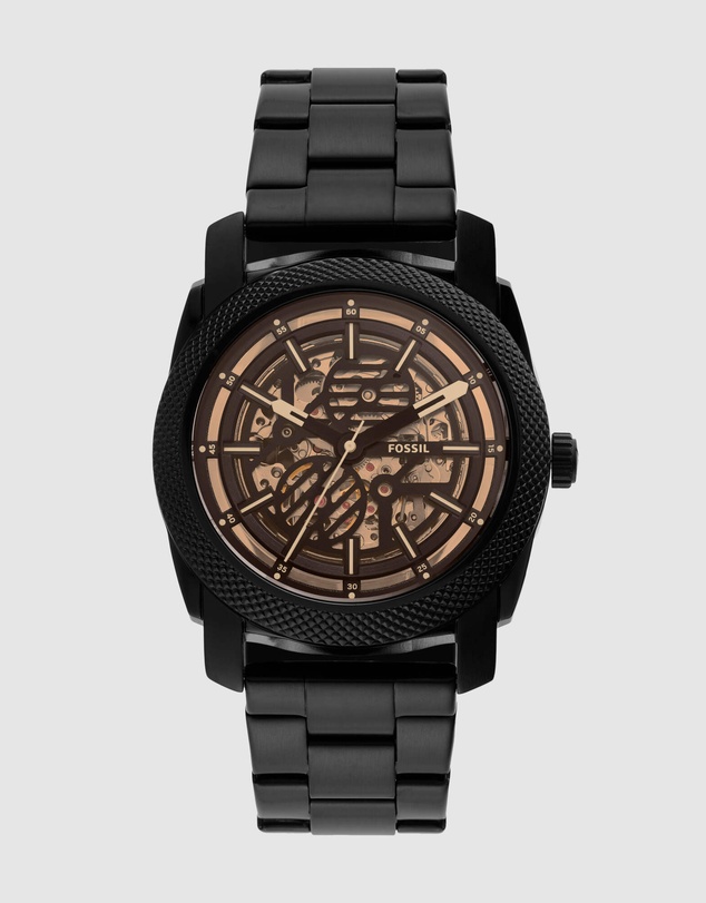 Fossil - Machine Black Analogue Watch