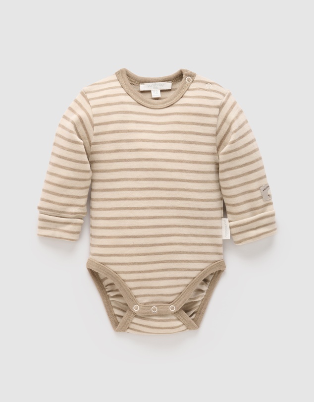 Purebaby - Merino Bodysuit -Kids-Babies