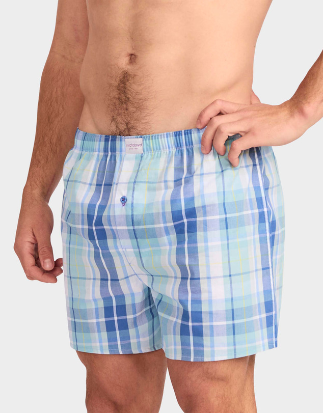 Mitch Dowd - Mitchdowd Fishies Cotton Boxer Shorts 3 Pack
