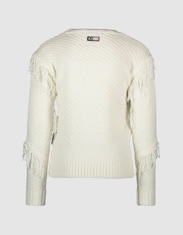 B.Nosy - Knit Jumper With Fringes - Kids-Teens