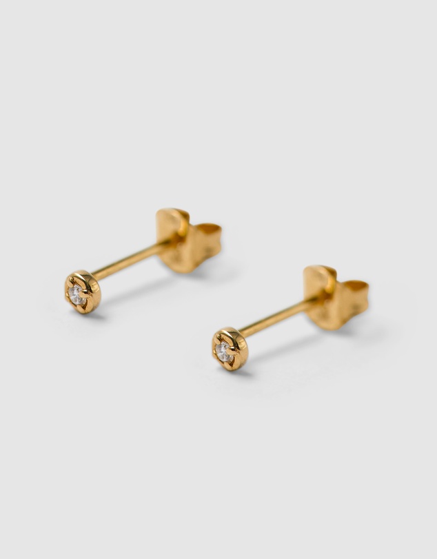 Brie Leon - 14k Esther Diamond Studs