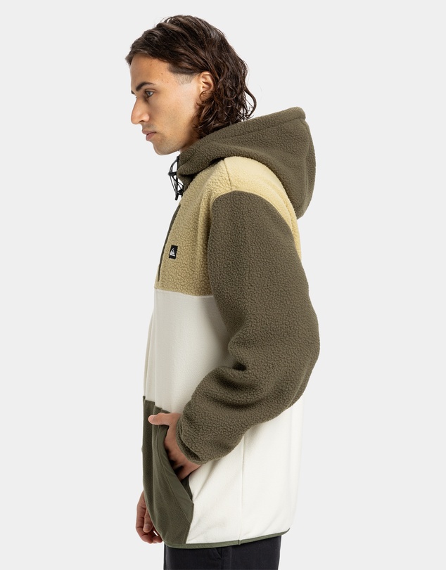 Quiksilver - Mens Ocean View Mix Up Fleece Hoodie