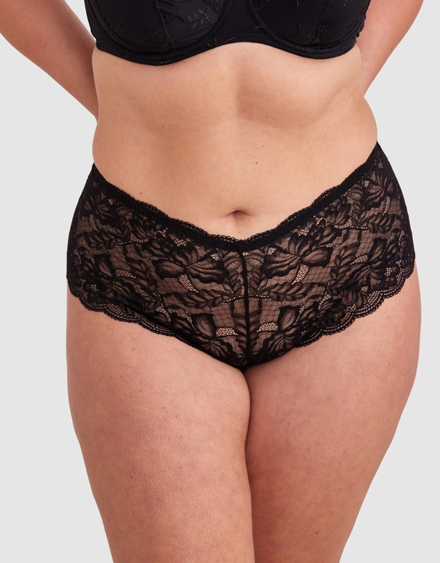 Bras N Things - Romance Shortie - Black