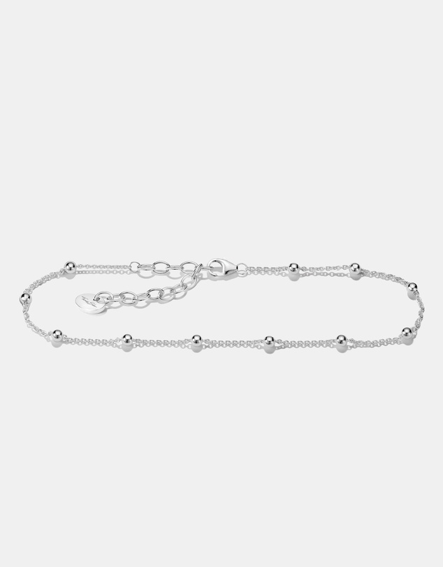 THOMAS SABO - THOMAS SABO Anklet with Dots Silver