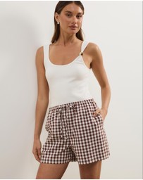 Atmos&Here - Lydia Gingham Shorts