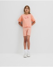 Country Road - Oversized Cr Logo T-shirt