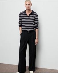 M.N.G - Pleated Wide Leg Trousers