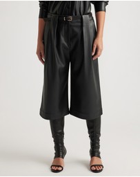 Decjuba - Tabitha Belted Longline Shorts
