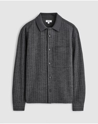 COS - Relaxed Pinstriped Wool-Blend Shirt