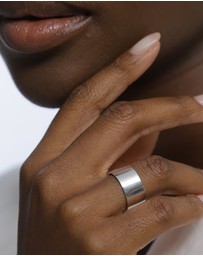 Elli Jewelry - Ring Basic Stacking Smooth Surface 925 Sterling Silver