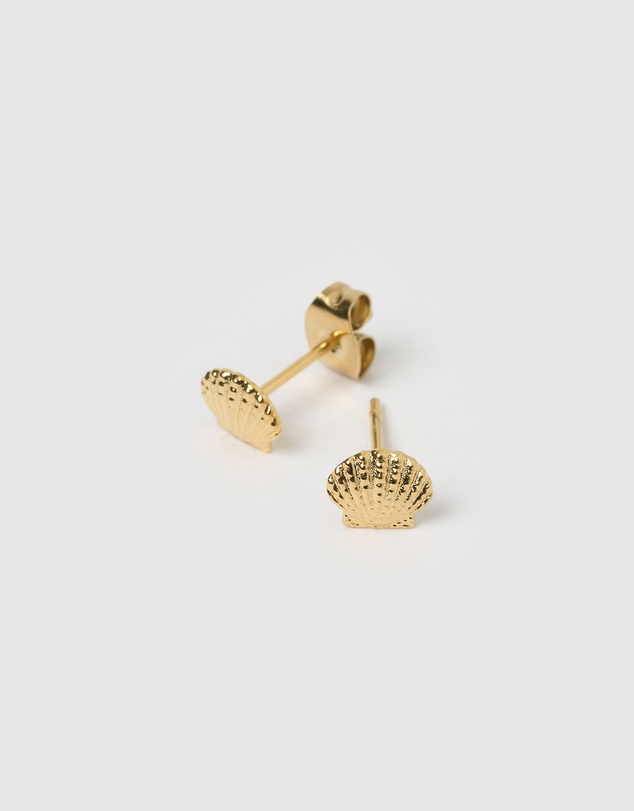 Arms Of Eve - Shelli Gold Studs